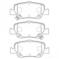 Тормозные колодки, комплект KAVO PARTS V4Y65 EE 8715616072175 1757828 bp9129