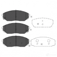Тормозные колодки, комплект KAVO PARTS kbp4014 1767226 871561615093 OT I6I - Изображение 6