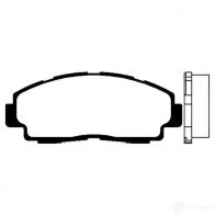 Тормозные колодки, комплект KAVO PARTS bp9043 8715616007610 782047914 F59B Y9