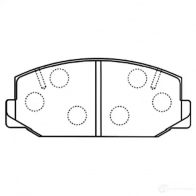 Тормозные колодки, комплект KAVO PARTS 8715616040785 S1D O6X bp9092 1757792