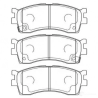 Тормозные колодки, комплект KAVO PARTS RNON Z bp4007 8715616016049 1757341