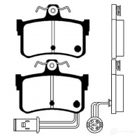 Тормозные колодки, комплект KAVO PARTS 1757216 1I7R ZGZ 8715616003520 bp2027