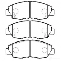 Тормозные колодки, комплект KAVO PARTS bp2049 9P7 B3VH 8715616044400 1757238