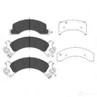 Тормозные колодки, комплект KAVO PARTS 871561615086 kbp3516 1767209 L XA6VN