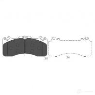 Тормозные колодки, комплект KAVO PARTS 1767653 kbp9112 8715616166843 LSB DHCC