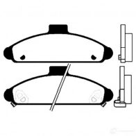 Тормозные колодки, комплект KAVO PARTS 8715616007351 1757264 PRRL XH bp3005