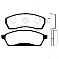 Тормозные колодки, комплект KAVO PARTS 1757655 bp8009 8715616005111 7U AD3