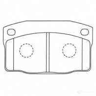 Тормозные колодки, комплект KAVO PARTS 1219375015 kbp1023 8715616275750 EQJ8B 2H