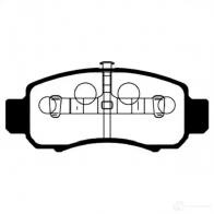 Тормозные колодки, комплект KAVO PARTS VSD5 B 1757230 bp2041 8715616016131