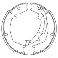 Барабанные тормозные колодки, комплект KAVO PARTS 8715616269315 kbs3413 OQ 9GB 1219399685 - Изображение 6