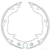 Барабанные тормозные колодки, комплект KAVO PARTS 47VY9 I kbs6403 1767729 8715616167031 - Изображение 6