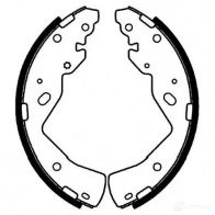 Барабанные тормозные колодки, комплект KAVO PARTS EACI 8R0 kbs5423 1219401275 8715616276238 - Изображение 6