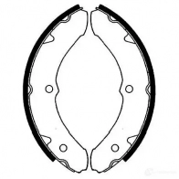 Барабанные тормозные колодки, комплект KAVO PARTS 8715616041478 NF SYZ bs9928 1759799