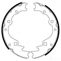 Барабанные тормозные колодки, комплект KAVO PARTS bs5422 BH VXC 8715616025959 1759639