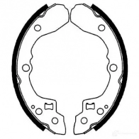 Барабанные тормозные колодки, комплект KAVO PARTS Kia Spectra (FB) 1 1996 – 2004 OBOI 29 bs4404 8715616034074