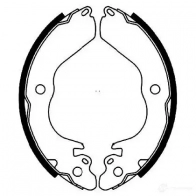 Барабанные тормозные колодки, комплект KAVO PARTS 4VEC R bs6414 Mitsubishi Lancer 6 (C6, C7) 1990 – 1993 8715616024464