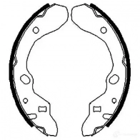 Барабанные тормозные колодки, комплект KAVO PARTS Mazda MX-3 (EC) 1 Купе 1.8 i V6 133 л.с. 1992 – 1994 8715616006446 bs5414 WX SCS