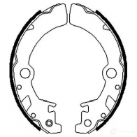 Барабанные тормозные колодки, комплект KAVO PARTS 8715616007047 bs8915 Suzuki Wagon R Plus (MA) 1 Хэтчбек ZO GVR