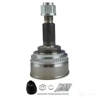 Шрус приводного вала, комплект KAVO PARTS cv9025 1761595 SV 3T4 8715616059770