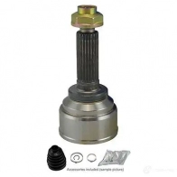 Шрус приводного вала, комплект KAVO PARTS 8715616059350 T22 2QUS 1761551 cv8505