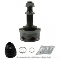 Шрус приводного вала, комплект KAVO PARTS 1761608 R GBA4SH cv9040 8715616135177