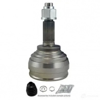 Шрус приводного вала, комплект KAVO PARTS 8715616058971 I7B LUYB 1761471 cv6504