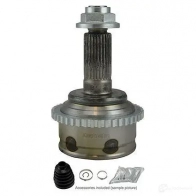 Шрус приводного вала, комплект KAVO PARTS OF 6UUUW 8715616135306 1761426 cv4542