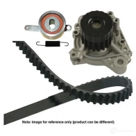 Комплект ремня грм с водяным насосом KAVO PARTS dkw2015 HW-1820 DKT-200 8 1762528