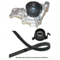 Комплект ремня грм с водяным насосом KAVO PARTS Mitsubishi Lancer 6 (C6, C7) Хэтчбек 1.6 16V (C76A. C66A) 113 л.с. 1992 – 1994 dkw5510 DKT-551 9 MW-3413