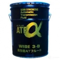 Трансмиссионное масло в акпп полусинтетическое 792446 ALPHAS ATF Dexron 3, 20 л ALPHAS RR7 M7 792446 1439751166