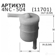 Фильтр топливный NITTO 4NC-504 I06D F 1420569610