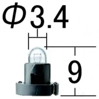 Лампа дополнительного освещения (кратность 10 шт.) KOITO CLAF90 B 1592 1420570536