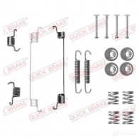 Ремкомплект колодок KAWE IJ 89Z 105-0014 Fiat Panda