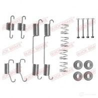 Ремкомплект колодок KAWE J 2QQVC 105-0828 Land Rover Range Rover