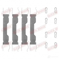 Ремкомплект колодок KAWE 109-0909 2301453 TLL16 3