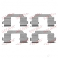 Ремкомплект колодок KAWE FP MC07 109-1709 Suzuki Swift (MZ, EZ) 2 Хэтчбек 1.2 90 л.с. 2008 – 2010