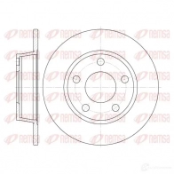 Тормозной диск KAWE Audi A6 Allroad 6723 00 BDM6743 .10 DCA672300