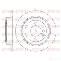 Тормозной диск KAWE DCA662900 Mini Coupe (R58) 1 2011 – 2015 B DM6889.10 6629 00