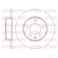 Тормозной диск KAWE DCA654700 Audi A2 (8Z0) 1 Хэтчбек 1.4 Tdi 75 л.с. 2000 – 2005 6547 00 BDM666 8.10