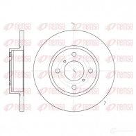 Тормозной диск KAWE Suzuki Wagon R Plus (MM) 2 Хэтчбек 1.3 DDiS (RB 413D) 70 л.с. 2003 – 2025 BDM68 57.10 DCA662100 6621 00