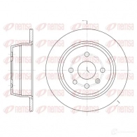 Тормозной диск KAWE 6207 00 DCA620700 BDM6416.1 0 Opel Astra (F) 1 Хэтчбек 1.8 (F08) 116 л.с. 1991 – 1993