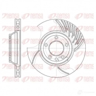 Тормозной диск KAWE 6769 10 Porsche Cayenne (9PA) 1 Кроссовер 4.8 Turbo S 540 л.с. 2007 – 2010 BDM71 94.20 DCA676910