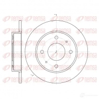 Тормозной диск KAWE Mitsubishi Colt 6 (Z3, Z2) 2002 – 2013 BDM7 039.10 DCA687900 6879 00