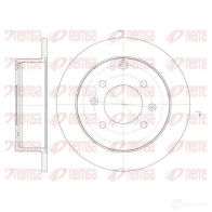 Тормозной диск KAWE Kia Magentis (GD, MS) 1 2000 – 2005 6757 00 BDM7010 .10 DCA675700