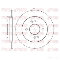 Тормозной диск KAWE BDM718 4.10 DCA699100 6991 00 Kia Picanto (TA) 2 Хэтчбек 1.0 69 л.с. 2011 – 2025