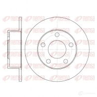 Тормозной диск KAWE DCA680300 Mitsubishi Colt 6 (Z3, Z2) 2002 – 2013 BDM 6742.10 6803 00