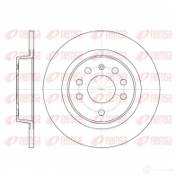 Тормозной диск KAWE BDM6989 .10 Saab 9-3 (YS3F) 2 Седан 1.8 i 122 л.с. 2004 – 2015 6688 00 DCA668800