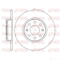 Тормозной диск KAWE 61209 00 Opel Corsa (D) 4 Хэтчбек 1.4 LPG (L08. L68) 90 л.с. 2006 – 2011 DCA6120910 BDM 7444.10