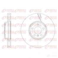 Тормозной диск KAWE BDM 7744.20 DCA6155211 Bmw 5 Gran Turismo (F07) 6 Хэтчбек 3.0 530 d 211 л.с. 2010 – 2012 61552 11