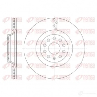 Тормозной диск KAWE Audi TT (8S) 3 2014 – 2020 61485 10 BDM76 65.20 DCA6148510